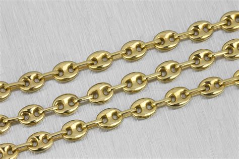 gucci link cz chain|gucci puffed mariner chain link.